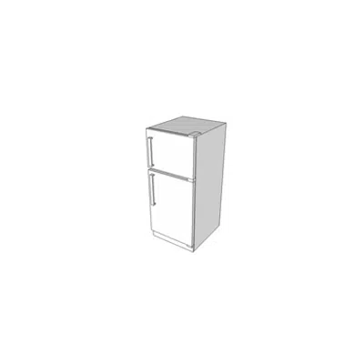изображение для R6800 - Refrigerator/Freezer, 2 Door, 10 Cubic Feet