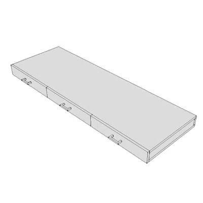 Image for C0047 - Frame, Apron, 3 Drawer