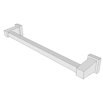 bilde for A5205 - Bar, Towel, SS, Surface Mounted