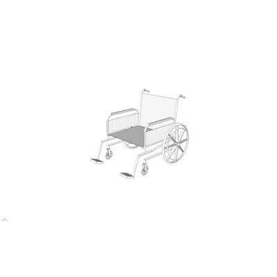 Image for M4710 - Wheelchair, Patient, Bariatric, Transport, Folding