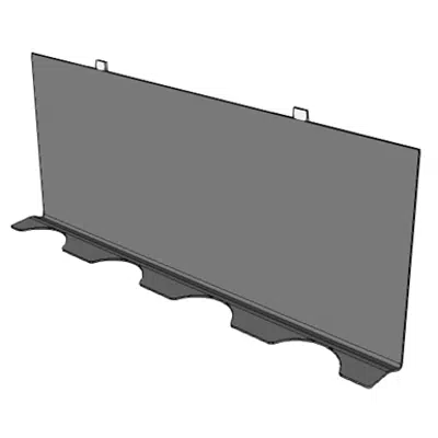 Image for A0903 - Rear Hinged Cover, for LAN Rack