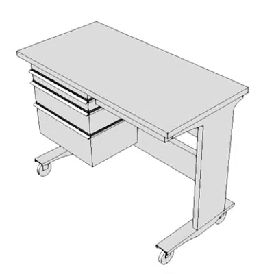 Image for E0042 - Workcenter, Computer, Free Standing