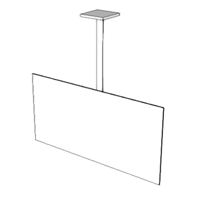 Image for A5215 - Bracket, Television, Ceiling Mounted