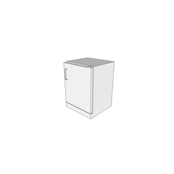 R5135 - Freezer, Undercounter, 5 Cubic Feet