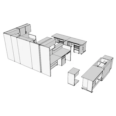 Image pour E0583 - Workstation, Microbiology Lab, Small