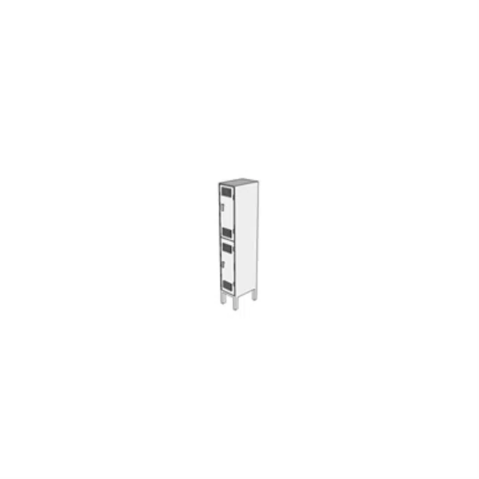 A1030 - Locker, 2 Person, Over/Under