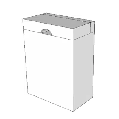 obraz dla A5090 - Disposal, Sanitary Napkin, SS, Surface Mounted
