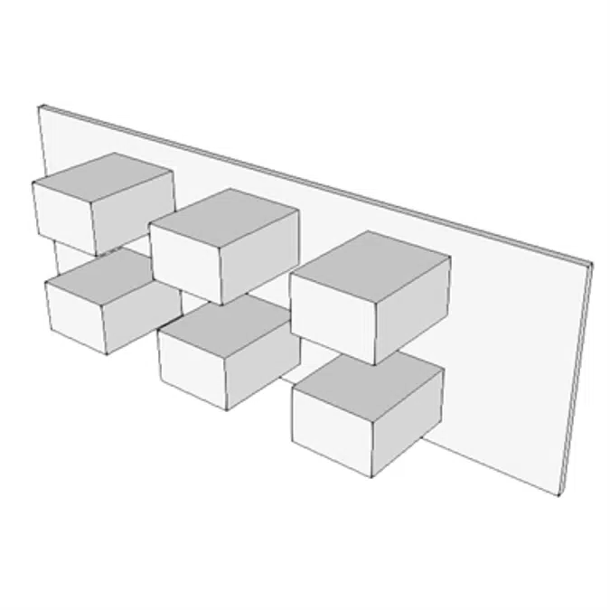 A0905 - Adapter Panel With Couplers, Blue, 6 Port, SM/MM