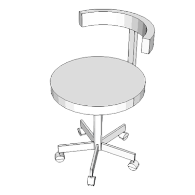 Image for D3390 - Stool, Operating, Dental, Assistant