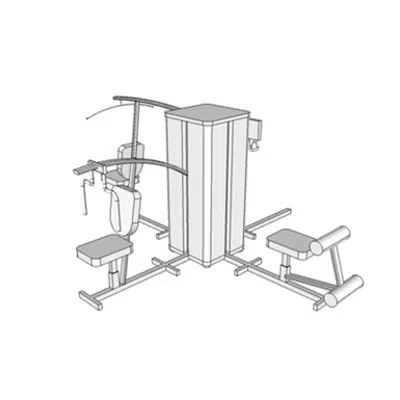 Image pour G1026 - Exercise Apparatus, Weight Training, Multi-Station