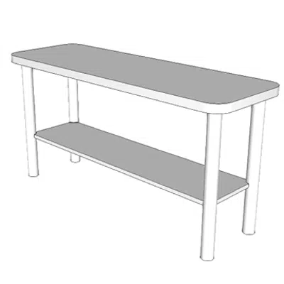 画像 K1910 - Table, Work, Stainless Steel