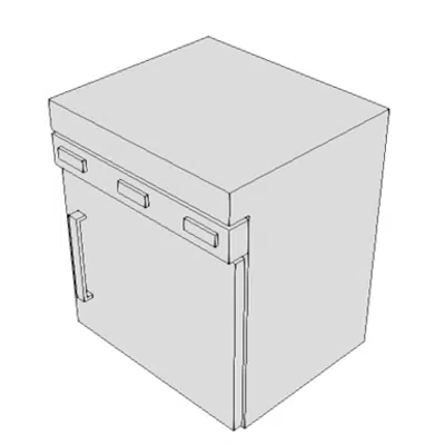 Image pour M3105 - Cabinet, Warming, F/S, 1 Heated Compartment, Elect