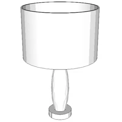 Image pour F2420 - Lamp, Table, With Shade