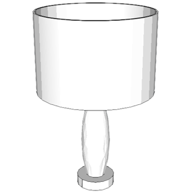 Image pour F2420 - Lamp, Table, With Shade
