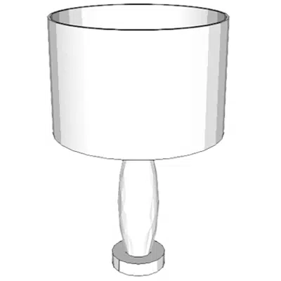 Image for F2420 - Lamp, Table, With Shade