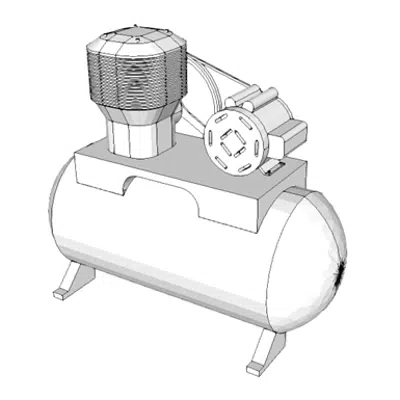obraz dla D4001 - Compressor, Dental Air, System