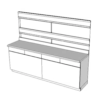 afbeelding voor A1115 - Console, Service, Infant, Prefabricated