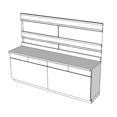 Image for A1115 - Console, Service, Infant, Prefabricated