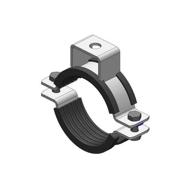 SDNA Heavy Duty Pipe Clamp with or without Sliding Frame