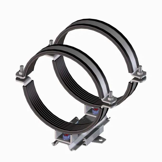 SDNA Heavy Duty Pipe Clamp with or without Sliding Frame