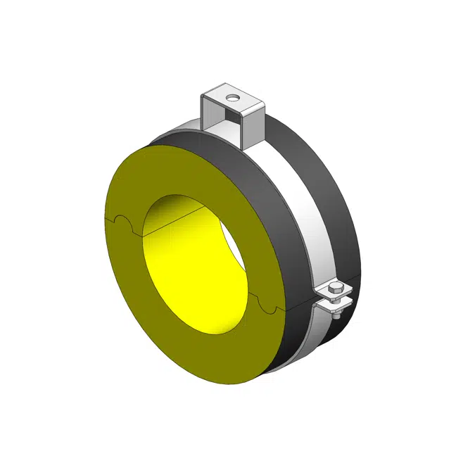 PSDA Insulation Support Clamp with or without Sliding Frame