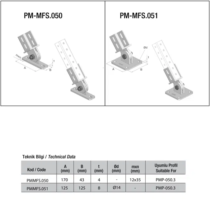 Heavy Duty Wall Mounted Cantilever Support System (1H+vertical bracing)