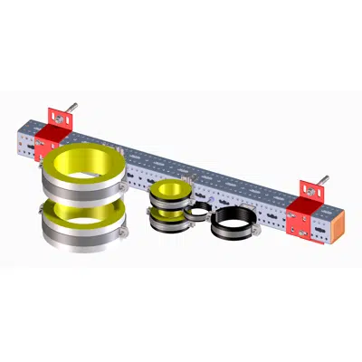 Heavy Duty Wall Mounted Riser Support System (1H) için görüntü