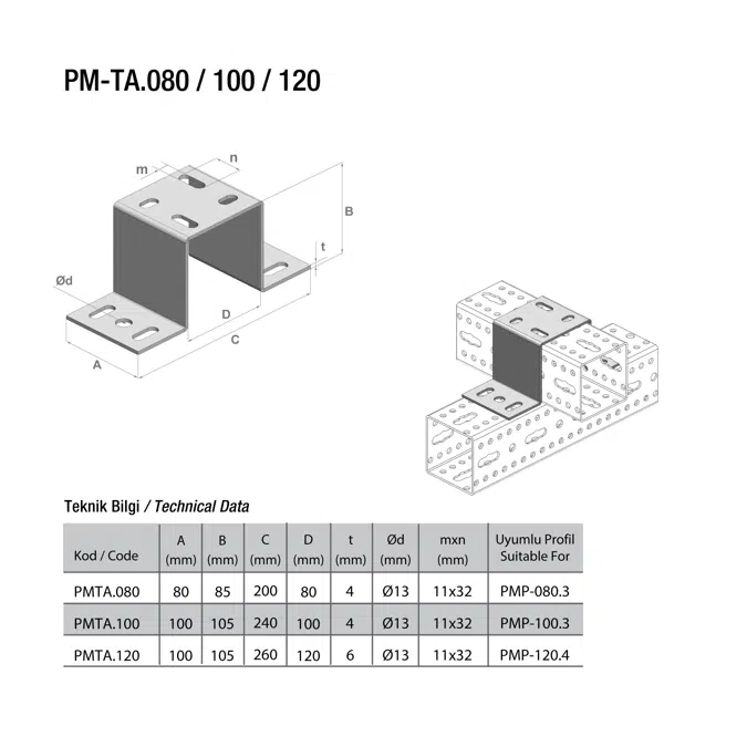 Heavy Duty Wall Mounted Riser Support System (1H)