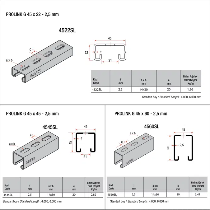 Light Duty Ceiling Mounted Support System (2R+1H)