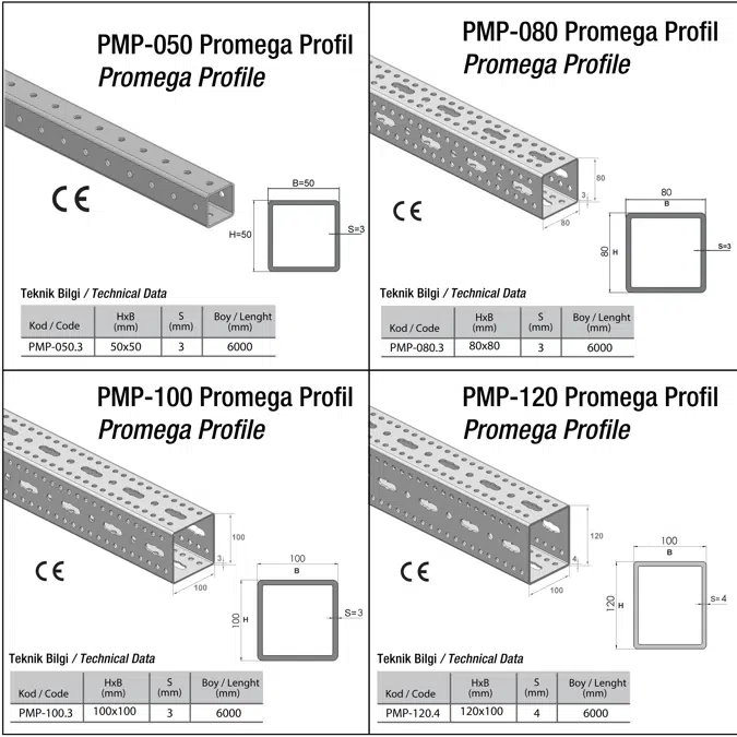 Heavy Duty Ceiling / Floor Mounted Support System (2V+1H+Longitudinal bracing)