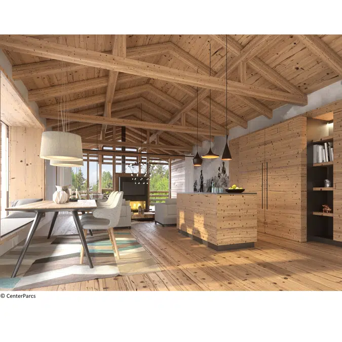 Moisture resistant, melamine faced chipboard (MFC) 22 mm: DecoBoard P3