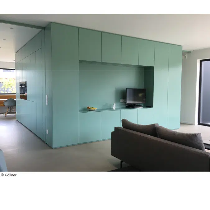 Melamine faced fibreboard 10 mm: DecoBoard MDF plus