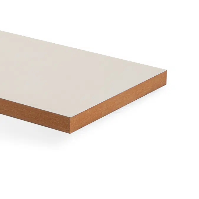 Melamine faced fibreboard 25 mm: DecoBoard MDF plus