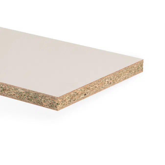 Moisture resistant, melamine faced chipboard (MFC) 25 mm: DecoBoard P3