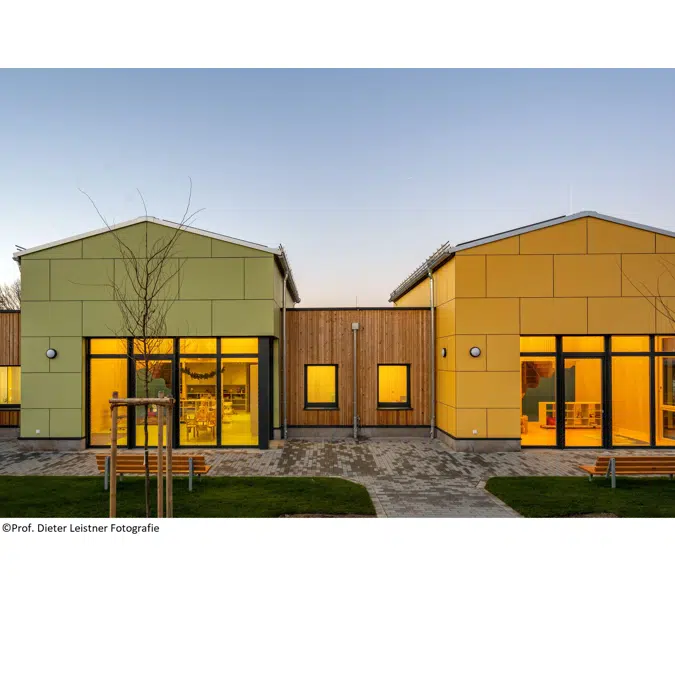 HPL facade cladding FR 12 mm: Duropal XTerior compact F – single-sided lacquering