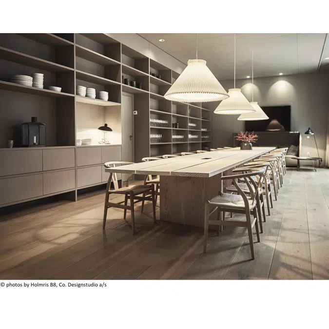 Particularly high load bearing, melamine faced hybrid chipboard 19 mm: DecoBoard MFP Hybrid