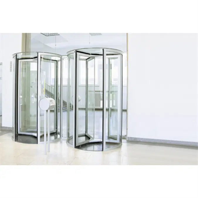 BIM objects - Free download! Revolving Door System K32 | BIMobject