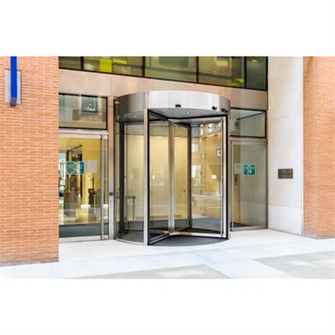 BIM objects - Free download! Revolving Door System K42 | BIMobject