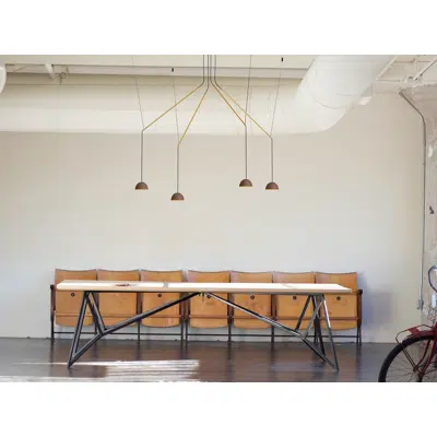 Image for ABSIDIOLA C MOVIL 4 Mini, Conica and Plato pendant lamp
