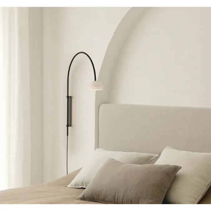 Absidiola arco wall lamp