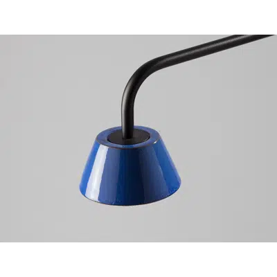 ABSIDIOLA S CORTO CONICA BLUE table lamp için görüntü