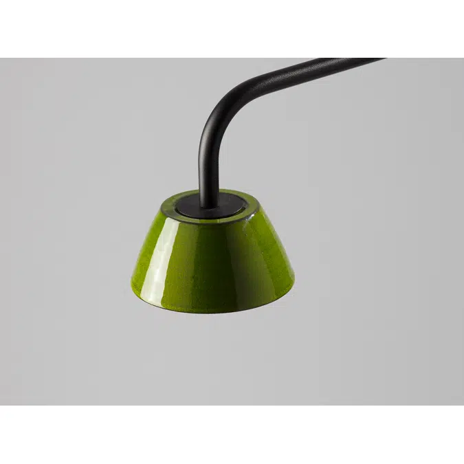 ABSIDIOLA A CONICA GREEN wall lamp