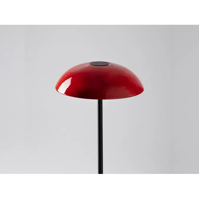 ABSIDIOLA S PLATO RED table lamp