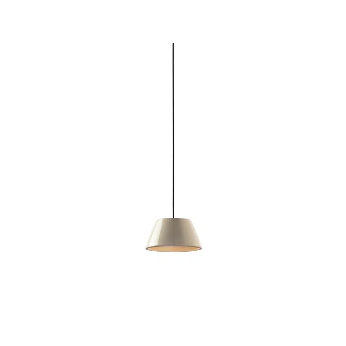 ABSIDIOLA C CONICA BEIGE pendant lamp