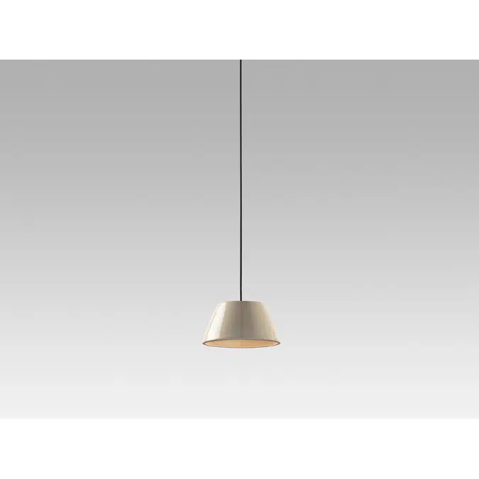 ABSIDIOLA C CONICA BEIGE pendant lamp