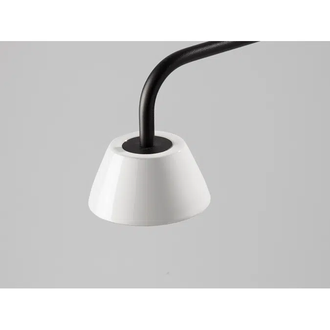 BIM objects - Free download! ABSIDIOLA S CORTO CONICA WHITE table lamp ...