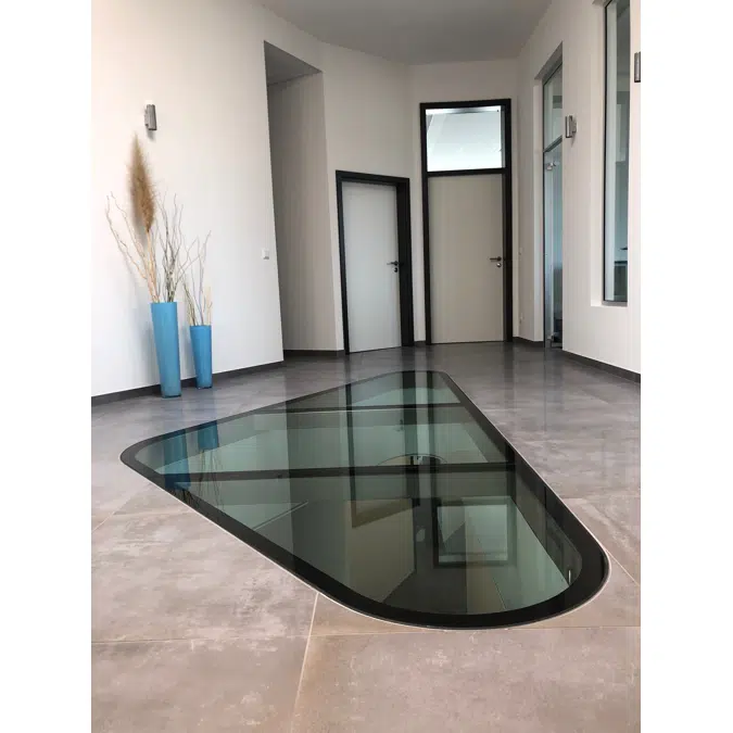 SKYFLOOR BB - Walk-on floor glazing