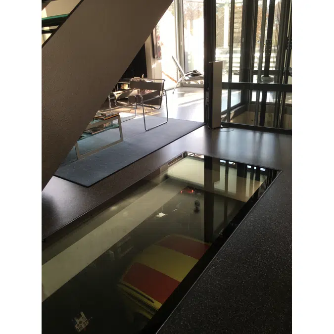 SKYFLOOR BB - Walk-on floor glazing