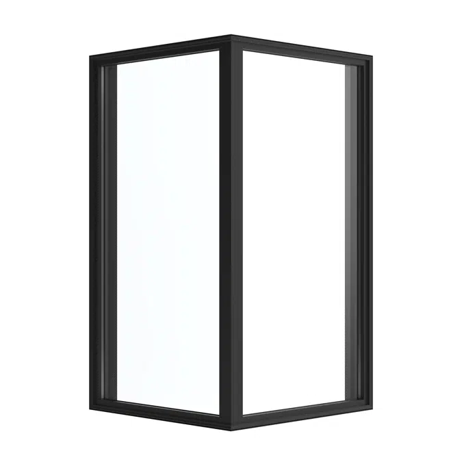 Pella® Reserve™ - Contemporary Fixed Frame Mitered Corner Window
