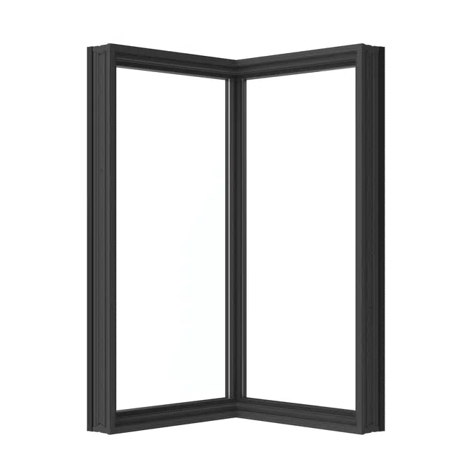 Pella® Reserve™ - Contemporary Sash-in-Frame Mitered Corner Window